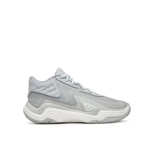 Buty do koszykówki Under Armour UA Spawn 7 Mid 6000753 Szary ze sklepu eobuwie.pl w kategorii Buty sportowe męskie - zdjęcie 185544160