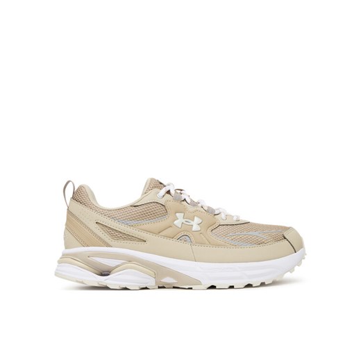 Sneakersy Under Armour UA Apparition Tech 6005280 Beżowy ze sklepu eobuwie.pl w kategorii Buty sportowe męskie - zdjęcie 185544173