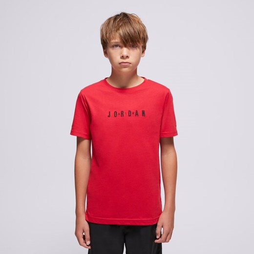 JORDAN T-SHIRT JDB MJ WORDMARK EMB CREW BOY ze sklepu Sizeer w kategorii T-shirty chłopięce - zdjęcie 185544743