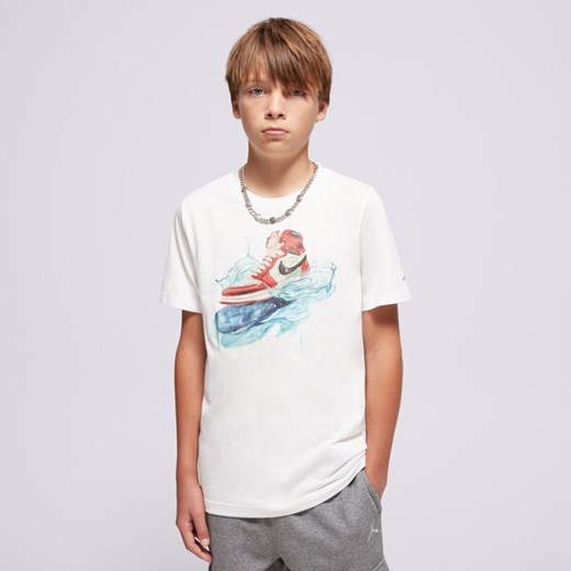 JORDAN T-SHIRT JDB AJ1 WAVE SS TEE BOY ze sklepu Sizeer w kategorii T-shirty chłopięce - zdjęcie 185544744