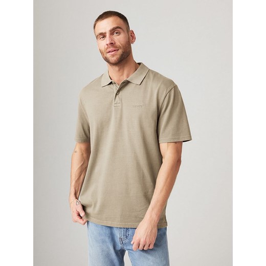 Levi&apos;s Koszulka polo w kolorze beżowym ze sklepu Limango Polska w kategorii T-shirty męskie - zdjęcie 185545124