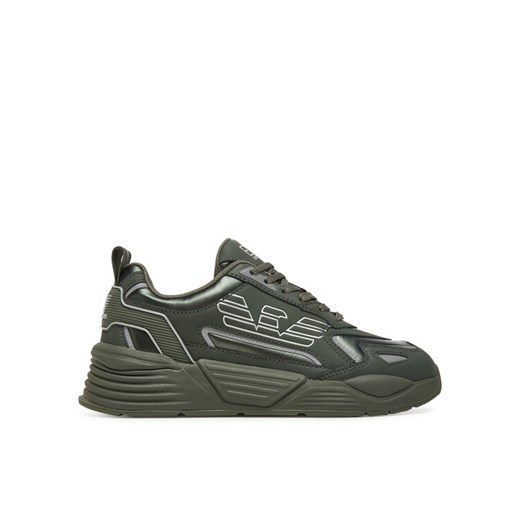 EA7 Emporio Armani Sneakersy 7X000306 AF18446 MZ233 Zielony ze sklepu MODIVO w kategorii Buty sportowe męskie - zdjęcie 185545364