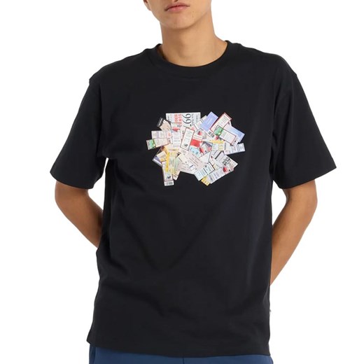 Koszulka męska New Balance MT53905BK - czarna ze sklepu streetstyle24.pl w kategorii T-shirty męskie - zdjęcie 185546740