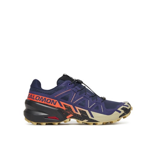 Buty do biegania Salomon Speedcross 6 L47980600 Fioletowy ze sklepu eobuwie.pl w kategorii Buty sportowe męskie - zdjęcie 185547284