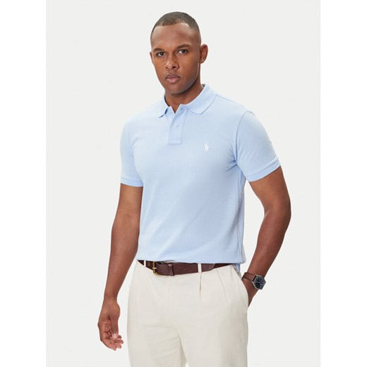 Polo Ralph Lauren Polo Core Replen 710782592 Niebieski Custom Slim Fit ze sklepu MODIVO w kategorii T-shirty męskie - zdjęcie 185548304