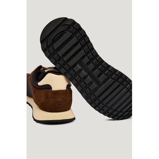 Tommy Hilfiger Sneakersy New Runner | z dodatkiem skóry Tommy Hilfiger 40 Gomez Fashion Store