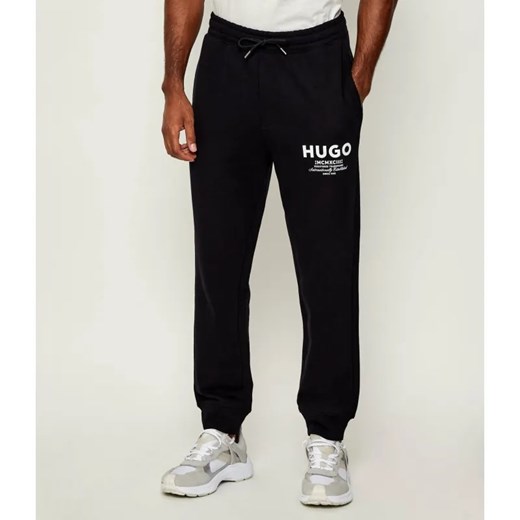 Hugo Blue Spodnie dresowe Nevez | Regular Fit ze sklepu Gomez Fashion Store w kategorii Spodnie męskie - zdjęcie 185550233