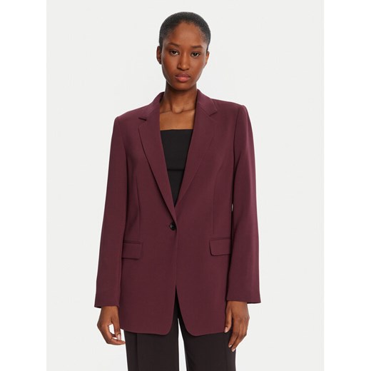 BOSS Marynarka Jocaluah 50490053 Fioletowy Regular Fit ze sklepu MODIVO w kategorii Marynarki damskie - zdjęcie 185550643