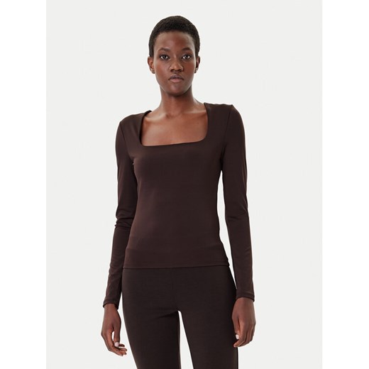 Vero Moda Bluzka Million 10334613 Brązowy Regular Fit ze sklepu MODIVO w kategorii Bluzki damskie - zdjęcie 185550700