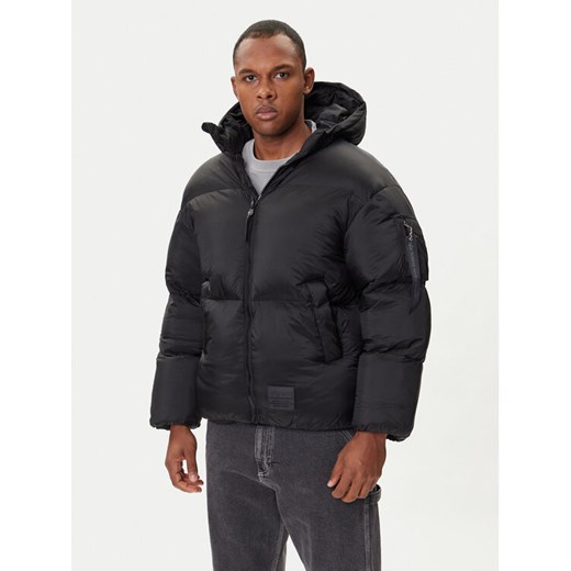 Alpha Industries Kurtka zimowa 148130 Czarny Regular Fit ze sklepu MODIVO w kategorii Kurtki męskie - zdjęcie 185550701