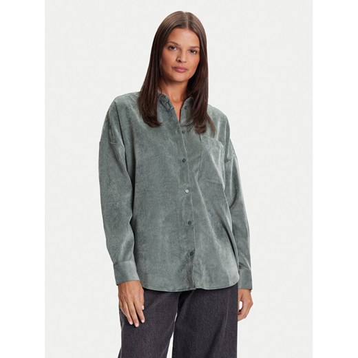 Vero Moda Koszula Sanne 10317194 Zielony Oversize ze sklepu MODIVO w kategorii Koszule damskie - zdjęcie 185550790