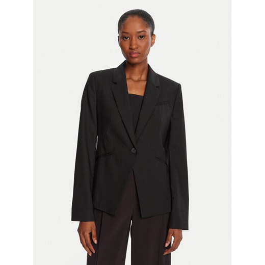 BOSS Marynarka Jia9 50546622 Czarny Slim Fit ze sklepu MODIVO w kategorii Marynarki damskie - zdjęcie 185550793