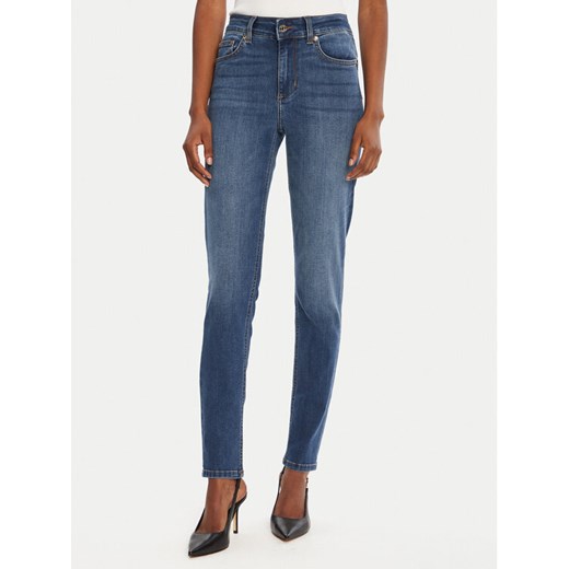 Liu Jo Jeansy UXX037 D4186 Granatowy Slim Fit ze sklepu MODIVO w kategorii Jeansy damskie - zdjęcie 185550794