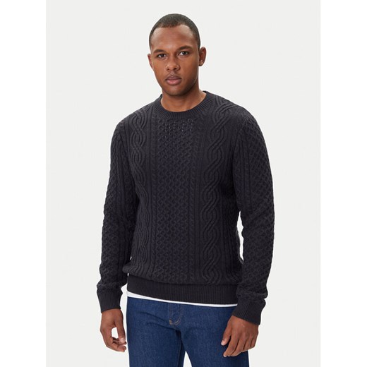 Jack&Jones Sweter Blusean 12283486 Granatowy Regular Fit ze sklepu MODIVO w kategorii Swetry męskie - zdjęcie 185550822
