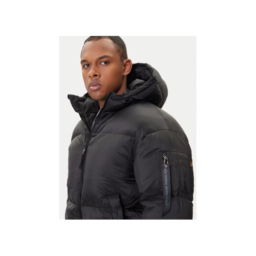 Alpha Industries Kurtka zimowa 148130 Czarny Regular Fit Alpha Industries M MODIVO