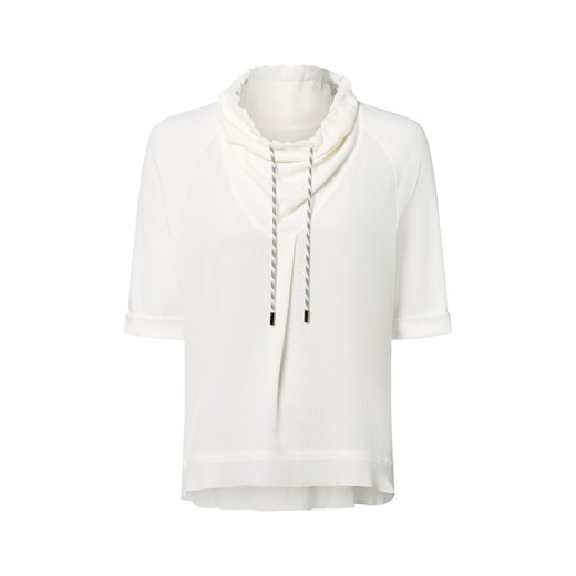 Marc Cain Bluzka damska Kobiety écru jednolity ze sklepu vangraaf w kategorii Bluzki damskie - zdjęcie 185551812