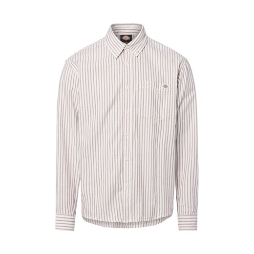 Dickies Koszula męska - Gallatin Mężczyźni Comfort Fit Bawełna écru w paski ze sklepu vangraaf w kategorii Koszule męskie - zdjęcie 185551820