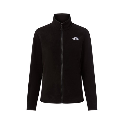 The North Face Damska kurtka polarowa - Glacier Kobiety czarny jednolity ze sklepu vangraaf w kategorii Bluzy damskie - zdjęcie 185551824