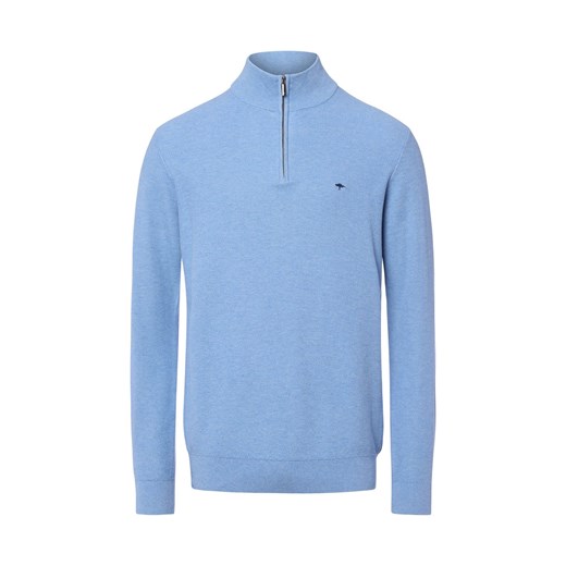 Fynch-Hatton Męska koszulka z dzianiny Mężczyźni Bawełna jasnoniebieski Fynch-hatton XXL wyprzedaż vangraaf