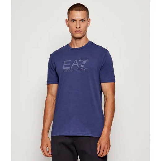 EA7 T-shirt | Regular Fit ze sklepu Gomez Fashion Store w kategorii T-shirty męskie - zdjęcie 185553484