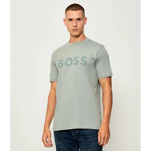 BOSS ORANGE T-shirt Thinking 1 | Regular Fit ze sklepu Gomez Fashion Store w kategorii T-shirty męskie - zdjęcie 185553500