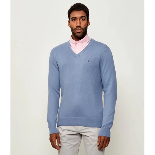 Tommy Hilfiger Sweter | Regular Fit | z dodatkiem kaszmiru ze sklepu Gomez Fashion Store w kategorii Swetry męskie - zdjęcie 185553551
