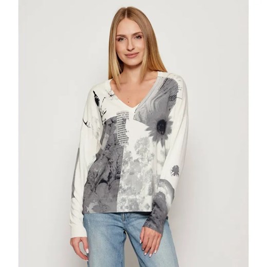 Desigual Sweter GOTEMBURGO | Loose fit ze sklepu Gomez Fashion Store w kategorii Swetry damskie - zdjęcie 185553611