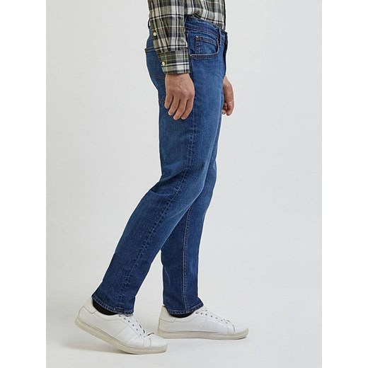 Lee Dżinsy - Regular fit - w kolorze niebieskim Lee W32/L32 Limango Polska wyprzedaż