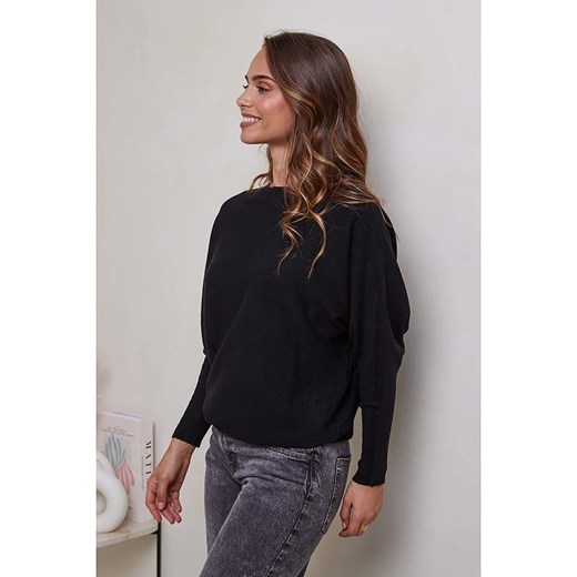 Soft Cashmere Sweter w kolorze czarnym Soft Cashmere 38/40 okazja Limango Polska
