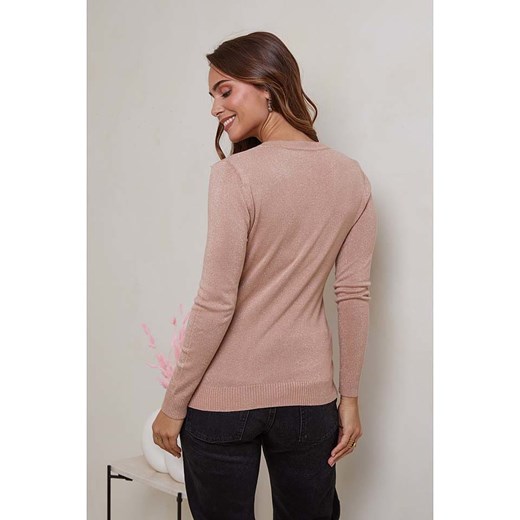 Soft Cashmere Sweter w kolorze karmelowym Soft Cashmere 38/40 Limango Polska okazja