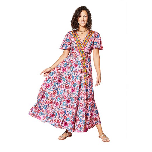 Aller Simplement Sukienka w kolorze jasnoróżowo-czerwonym ze sklepu Limango Polska w kategorii Sukienki - zdjęcie 185555772