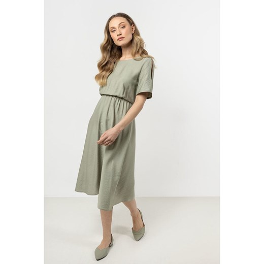 Awama Sukienka w kolorze jasnozielonym XL okazyjna cena Limango Polska