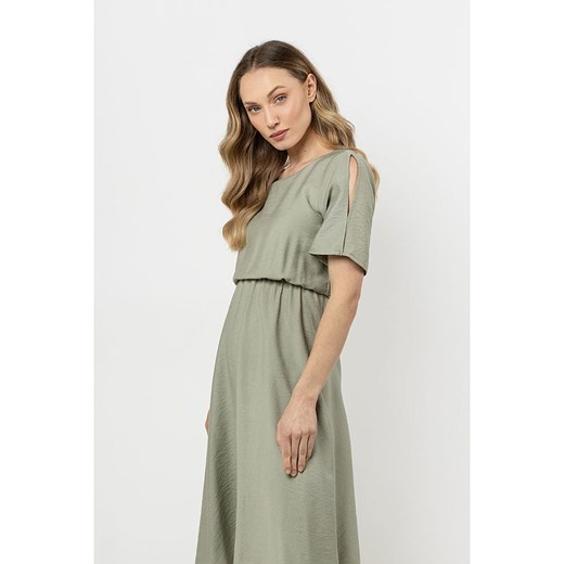 Awama Sukienka w kolorze jasnozielonym XL promocyjna cena Limango Polska