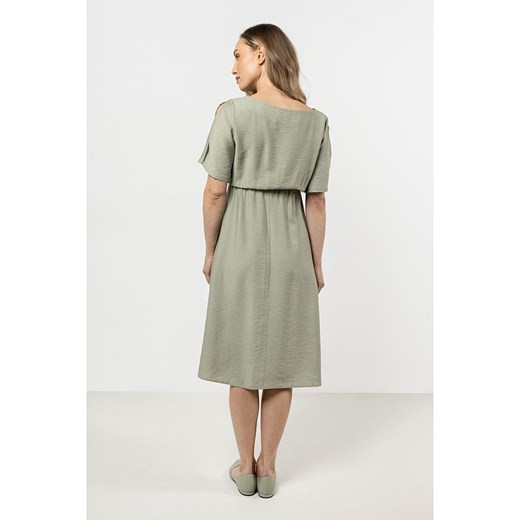 Awama Sukienka w kolorze jasnozielonym XL okazyjna cena Limango Polska