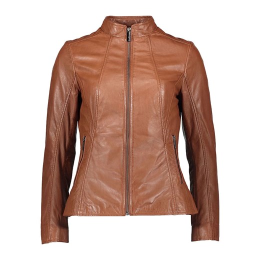 Bugatti Skórzana kurtka w kolorze jasnobrązowym Bugatti 36 wyprzedaż Limango Polska