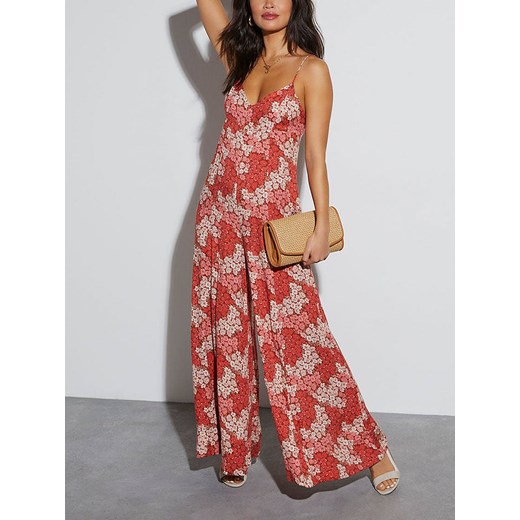 LA Angels Kombinezon w kolorze czerwono-kremowym ze sklepu Limango Polska w kategorii Kombinezony damskie - zdjęcie 185556293