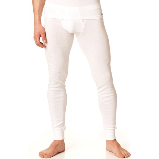 Bawełniane kalesony męskie białe MXL 012, Kolor biały, Rozmiar M, Key ze sklepu Intymna w kategorii Kalesony - zdjęcie 185558301