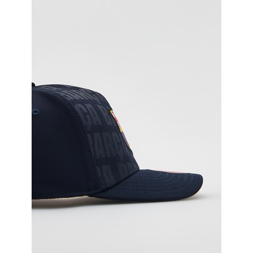Reserved - Czapka FC Barcelona - granatowy Reserved ONE SIZE Reserved
