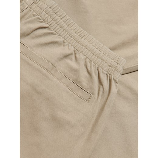 Reserved - Spodnie jogger slim - beżowy Reserved S Reserved