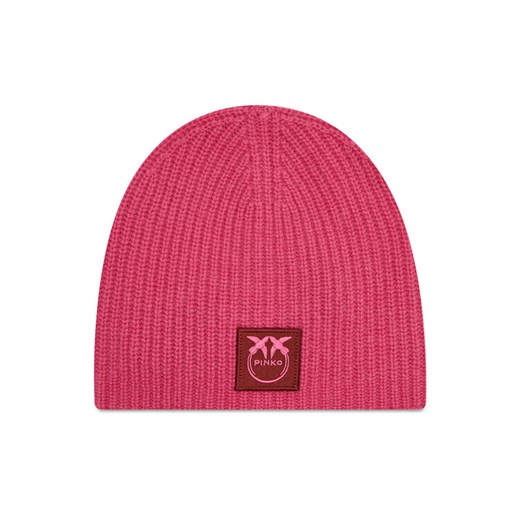 Pinko Czapka Mascali Cuffia AI 21-22 BLK01 1G2058 Y774 Różowy ze sklepu MODIVO w kategorii Czapki zimowe damskie - zdjęcie 185560073