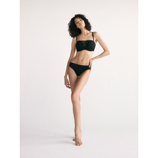 Reserved - Majtki typu figi - czarny ze sklepu Reserved w kategorii Majtki damskie - zdjęcie 185560812