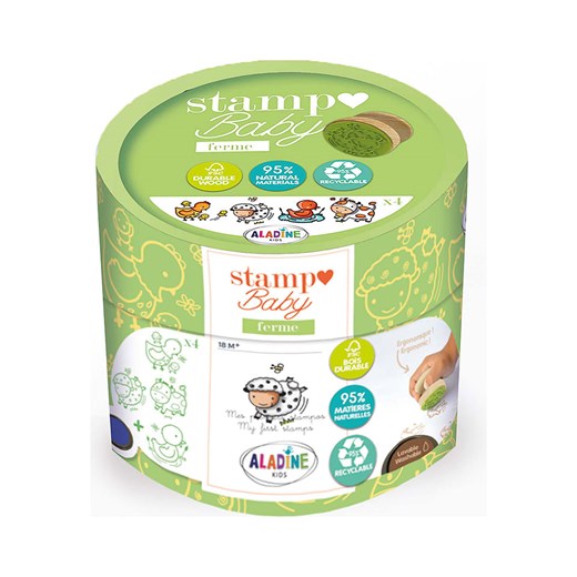 Aladine Zestaw stempli - 18 m+ ze sklepu Limango Polska w kategorii Zabawki - zdjęcie 185561263
