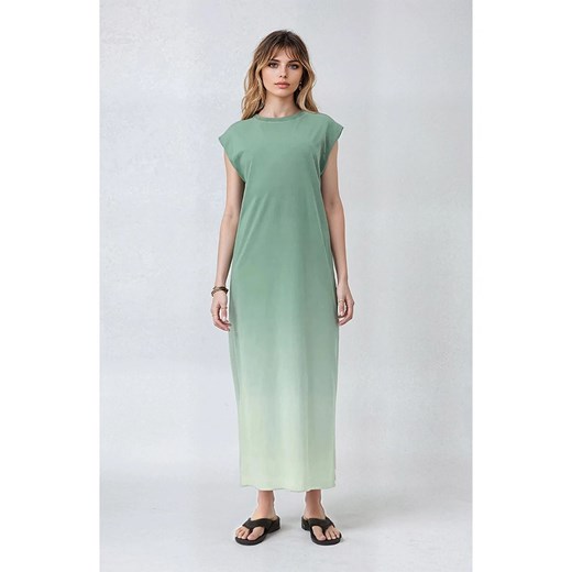 Weekday Sukienka w kolorze zielonym ze sklepu Limango Polska w kategorii Sukienki - zdjęcie 185561462