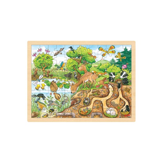 Goki 96-częściowy zestaw puzzli - 3+ - id: 5801903 - marki Goki - 185561514 Goki 96-częściowy zestaw puzzli - 3+ ze sklepu Limango Polska w kategorii Puzzle - zdjęcie 185561514