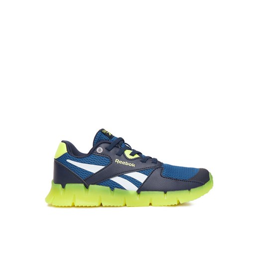Sneakersy Reebok EO-ZIG N GLOW 2 ELASTIC LACE 100231957 Granatowy ze sklepu eobuwie.pl w kategorii Buty sportowe dziecięce - zdjęcie 185562110