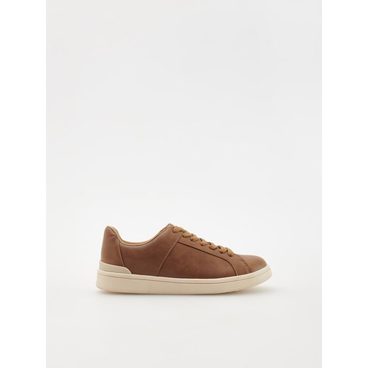 Reserved - Klasyczne trampki - brązowy ze sklepu Reserved w kategorii Trampki dziecięce - zdjęcie 185563100