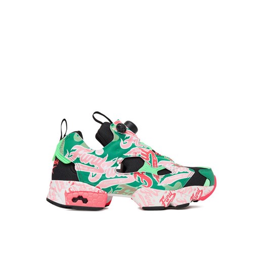 Sneakersy Reebok EO-INSTAPUMP FURY 94 100239571 Zielony ze sklepu eobuwie.pl w kategorii Buty sportowe damskie - zdjęcie 185563983