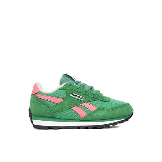 Sneakersy Reebok EO-CLASSIC AZ 100249063 Zielony ze sklepu eobuwie.pl w kategorii Buty sportowe dziecięce - zdjęcie 185563984