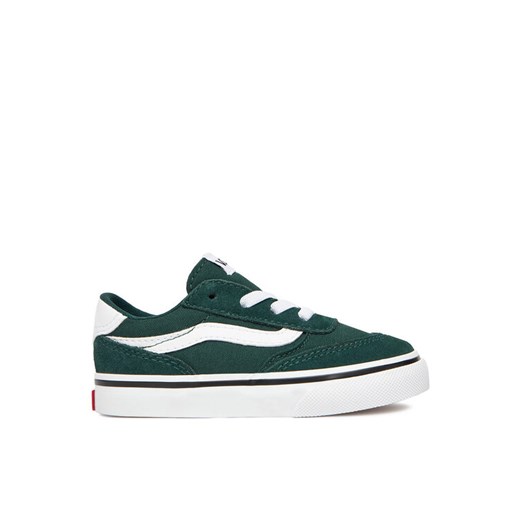 Vans Tenisówki C-BROOKLYN LS SLIP-ON VN000DBQEME Zielony ze sklepu MODIVO w kategorii Trampki dziecięce - zdjęcie 185564362