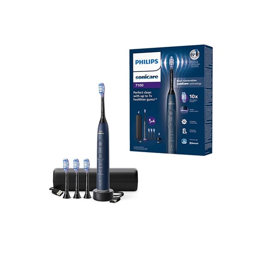 PHILIPS sonicare Szczoteczka soniczna &quot;Philips Sonicare 7100&quot; w kolorze granatowym ze sklepu Limango Polska w kategorii Szczoteczki do zębów - zdjęcie 185565500